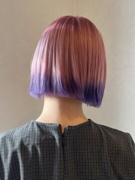 ボコカ(bococa) ボブ/デザイン/ピンクベージュ