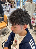 クラップス 横須賀中央店(CLAPS)&nbsp;波巻きスパイラルパーマメンズマッシュパーマツイストパーマ