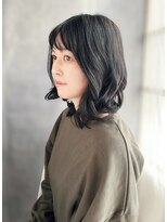 ダブルスタンダードプラスエヌ(W-STANDARD+n)&nbsp;20代30代40代　今したい黒髪レイヤー【松山】