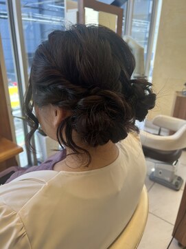 ファーレンピュア(FAHREN PURE) ツイン／ツインお団子／ヘアセット／和光市／お呼ばれ／結婚式