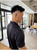 夏先取りスキンフェードショート