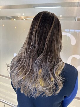 ヘアースペースブルーム ヒーロー 園田店(HAIR SPACE BLOOM hero) 【園田/ バレイヤージュ】ケアブリーチ