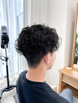 セイドット フクオカ(Say.FUKUOKA) 【メンズ★大名】センターパートマッシュ×スパイラルパーマ