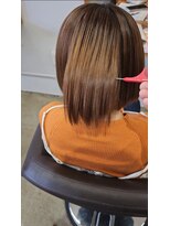 エイト オキナワ 沖縄新都心店(EIGHT okinawa)&nbsp;お客様スタイル_髪質改善×縮毛矯正【EIGHT　荒井】