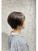 ★フレーミングカラーが可愛いショートスタイル★