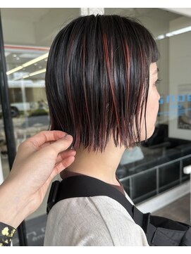 スノッブエモア(SNOB emoi) ミニボブ×ハイライト