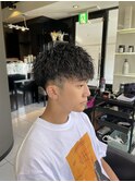 ツイストスパイラルパーマ メンズパーマ 海老名 メンズ 眉毛