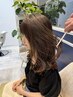 ■【お洒落パーマ】カット+酸性デジタルパーマ[南越谷/コテ巻き風パーマ]