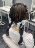あみこみみつあみ