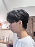 毛流れセンターパート