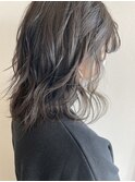 マットアッシュ×コテ巻き