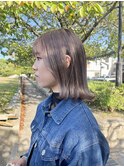 秋ベージュとロブ