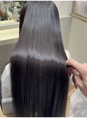 髪質改善カラー×ラベンダー