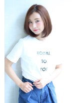 オーロ 千里山店(ORO)&nbsp;20代30代40代50代ボブルフネビージュ小顔ワンレンショート