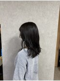冬のモテカラーラベンダーグレージュ