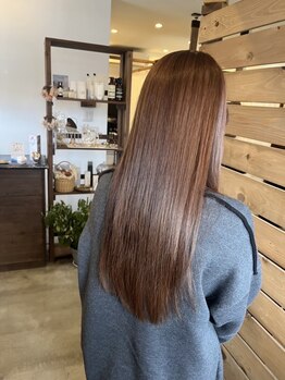 リアン(Lien)の写真/髪質改善特化サロンだからこそできる、傷まない縮毛矯正◎感動の手触りを体験してみませんか？