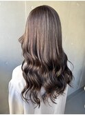 ロング美髪韓国ヘア顔周りレイヤー☆