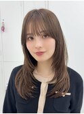 ミディアムレイヤーカット