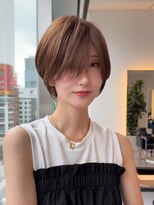 30代40代50代絶壁解消ひし形小顔前下がり大人ショートボブNAYU