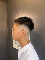 メロウメンズライン 神戸三宮(mellow men's line) フェードカット