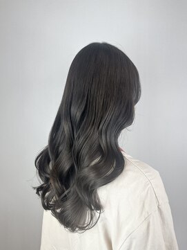 ヘアデザイン アンジェロカフェ(Hair Design Angelo cafe) シルキーグレージュ/ロングスタイル【20代30代40代】