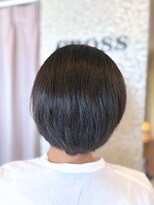 クロス(CROSS) 縮毛矯正/自然なストレート/ミセスボブ