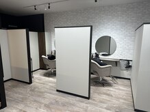 個室のプライベート空間