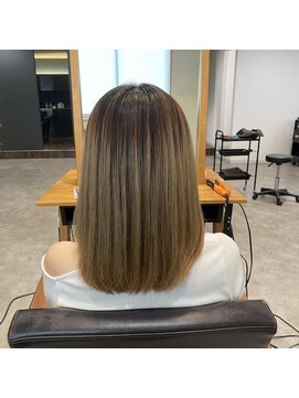 メゾン(Maison) ブリーチ履歴髪質改善ストレート【複雑履歴/髪質改善/縮毛矯正】