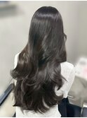 黒髪/クラゲヘアー/オリーブグレー/小顔/ココアベージュ/渋谷