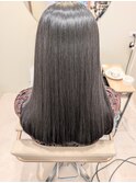 髪質改善縮毛矯正で艶ストレート｜Blono