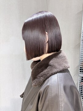 スレイ(SLAY) red brown×bob