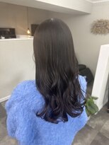 カーキヘアリンク(khaki hair link) ラベンダーブラウン