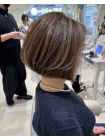 クレア 上大岡(CREA)&nbsp;白髪ぼかしハイライト縮毛矯正ダブルカラー髪質改善30代40代50代