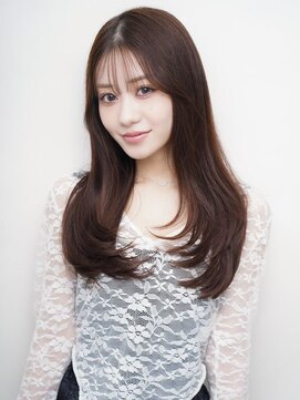 セプト 天神大名(SEPT.) アッシュブラウン レイヤーカット 韓国ヘア 髪質改善 顔周り