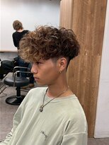 リッチブランドアンドコー(Rich Brand&Co)&nbsp;スペインカールスパイラルパーマツイストパーマフェード短髪