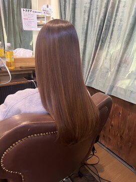 美容室 ブラウン(Brown) 髪質改善で叶えるツヤ髪春カラー