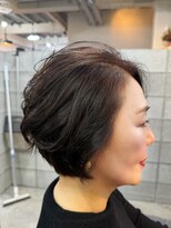 ルーファス 恵比寿 渋谷(Ruufus)&nbsp;40代50代60代  大人ツヤ感ショートボブ  2603