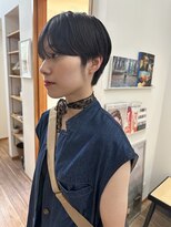 ヘイ 松本店(HEY)&nbsp;【HEY 松本】大人ショートくびれショートイメチェン暗髪カラー