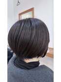 に合わせショートヘアー