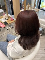 アヴァンス 広島本通店(AVANCE.) 着物ヘア/大人ガーリー/ダークアッシュ/似合わせカット/広島