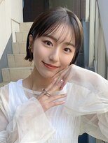 エレノア つくば(Eleanor)&nbsp;外ハネ切りっぱなしボブ