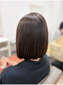 内巻きボブ