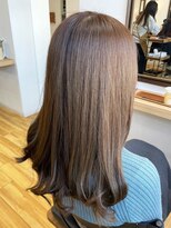 モーラ 鳳店(MOLLA) 艶感ベージュブラウンレイヤー【鳳】