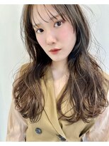 ミリ 久留米(miri..)&nbsp;シアーブラウン　シースルーバンク