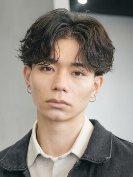 フィフス 大分(fifth) 大分メンズパーマフェザーパーマシャドウパーマセンターパート