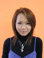 美容室アゾック トップふんわり!えり足はキュートに☆
