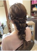カジュアルヘアセット