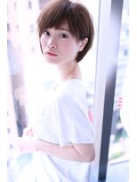 クラウドゼロ(Cloud zero)&nbsp;大人かわいいモーブカラー小顔ショートボブ【Cloud zero】