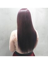 アンド バイ ヘアサロン(AND by hair salon) ラベンダーピンクカラー