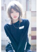 【ROJITHA】ミディアム×マッシュウルフ